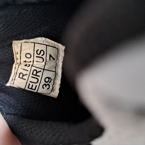 Risto Weightlifting Shoes Black White Stacked Olympic Sports Power Training - Picture 5 of 7
